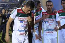 Jairo Puerto y Diego Reyes confirmaron su partida del Marathón con emotivas palabras. El atacante apunta a salir al extranjero. Fotos DIEZ