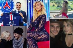 Además de ser la madre de sus hijos, la argentina Wanda Nara también es la agente de Icardi y ha sido pieza clave para que el delantero fuera comprado por el PSG.