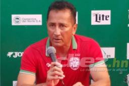 Jorge Pineda no salió nada contento con el empate ante Real España en el Yankel.