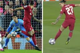 ¡Digno golazo de Champions! Joyita de tacón de Darwin Nuñez ante el Real Madrid para el primero del Liverpool