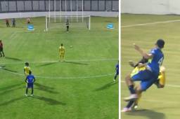 Roberto Moreira puso a ganar a Génesis en el estadio Carlos Miranda de Comayagua.