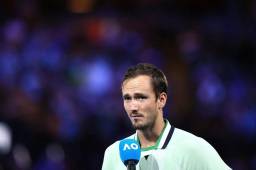 Medvedev habló sobre su final contra Nadal y dice no estar decepcionado por los resultados.