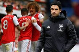 Ceballos y David Luiz se pelearon fuerte durante un entrenamiento y Arteta expresó su enfado porque haya salido a la luz.