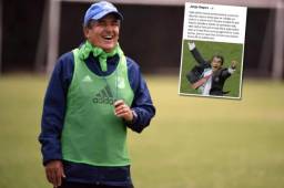 Jorge Luis Pinto agradeció el cariño de aficionado tico que le dedicó unas emotivas palabras tras la renuncia de Gustavo Matosas. Foto elespectador.com