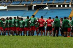Marathón buscará adaptarse mejor al terreno del estadio Nacional por eso entrenarán antes.