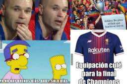 Los mejores memes que dejó el triunfo del FC Barcelona ante la Real Sociedad por 1-0. Iniesta jugó su último partido y arrasa con los memes.