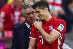 Lewandowski sufrió una lesión en el hombro contra el Borussia Dortmund.