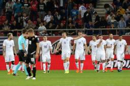 La selección de Grecia goleo en casa 4 goles a 0 al conjunto de Gibraltar. Grecia jugará repechaje.