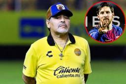 El argentino Diego Maradonona se retractó de las declaraciones contra Messi.