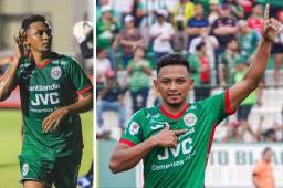 Alexy Vega, el zurdo que sufrió un descenso y ahora se convierte en goleador del torneo Clausura con el Marathón