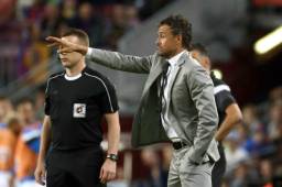 Luis Enrique ahora piensa en la Copa del Rey, el único título que puede ganar esta temporada.