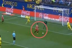 Lozano pudo haber hecho su segunda anotación sobre el Villarreal.