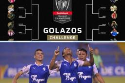 Víctor Moncada le anotó un golazo de tiro libre a los Pumas de México y su tanto fue elegido entre los mejores. Hoy lucha en una votación de los mejores de la Concachampions.