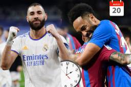 Real Madrid y Barcleona juegan el Clásico en el Santiago Bernabéu y ambos equipos llegan con la moral a tope.
