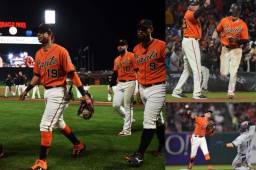 El beisbolista catracho disputó su segundo partido con la franquicia de San Francisco y esta vez si se llevaron la victoria ante los Padres de San Diego por 8-3.