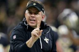 Sean Payton, entrenador en jefe de los Saints de New Orleans, ha sido confirmado con coronavirus, pero se encuentra estable. Fotos Agencia