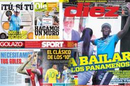 Los diarios panameños se han enfocado en Jorge Luis Pinto para el partido de mañana frente a Honduras. Messi vs Neymar chocan en el Brasil vs Argentina.