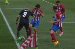 Benzema fue el autor de la jugada más destacada ante el Atlético.