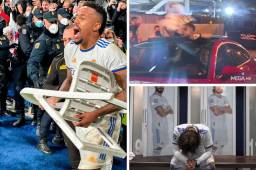 David Alaba se ganó al madridismo, las imágenes de Modric en el vestuario y lo que hizo Mbappé al ver a Ancelotti al final del partido.