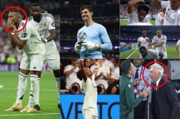 Real Madrid sufrió para vencer al Stuttgart en su debut en la nueva Champions League y estas fueron la imágenes que no se vieron en TV del partido. Mbappé y Endrick celebraron su primer tanto.