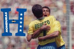 Solo Romario y Bebeto le marcaron cinco goles de los ocho a la Selección de Honduras en 1994.