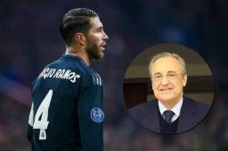 Sergio Ramos no saldrá del Real Madrid, asegura Florentino Pérez.