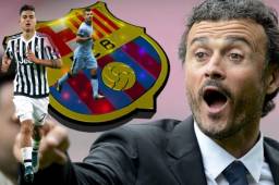 Luis Enrique se frota las manos con los posibles fichajes de estrellas para el Barcelona en 2017.