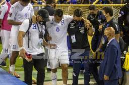 Edwin Rodríguez no sufre lesión de gravedad y podría llegar al choque entre Honduras-Estados Unidos entre 'algodones'.