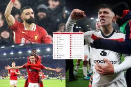 Liverpool no pudo con el Manchester United y perdió dos puntos valioso.