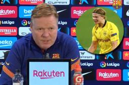 Koeman cree que pueden derrotar al PSG en Francia y Haaland estaría entre sus posibles fichajes a futuro en el Barcelona.