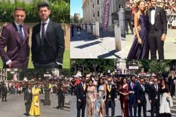 El jugador del Real Madrid, Sergio Ramos y su hermosa mujer, Pilar Rubio, celebran por todo lo alto su boda con unos invitados de primer nivel.