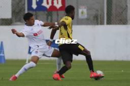 Olimpia y Génesis igualaron en Comayagua en el cierre de la primera vuelta. Foto: Emilio Flores.