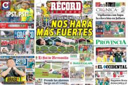 México se clasificó a los octavos pese a la derrota 3-0 ante Suecia y así amanecieron las primeras planas de los diarios aztecas.