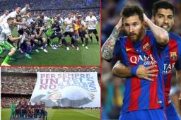 Real Madrid se ha coronado campeón en la Liga de España sobrepasando por tres puntos al Barcelona.