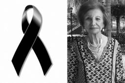 Los restos de Ivonne Amine Abud de Ramos, madre de Gerardo Ramos, están siendo velados en Jardines del Recuerdo en San Pedro Sula.