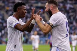 Vinicius, que hizo un temporadón con el Real Madrid, ha recibido llamadas del PSG para ficharlo.