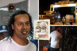 Ronaldinho y su hermano fueron acusados por llegar a Paraguay con pasaportes falsos, llevan varios días en la prisión que llaman el 'Cuadrilátero' y este día revelaron su primera imagen dentro de ella.