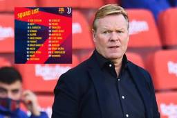 Koeman sorprende llamando a Samuel Umtiti para el partido contra Juventus.