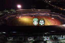 El Marathón espera hoy un estadio Olímpico pintado de verde para el juego ante Santos Laguna. Foto DIEZ