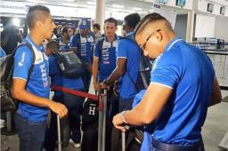 La selección de Honduras viajó a los Estados Unidos y en la tarde hará su primer entreno.