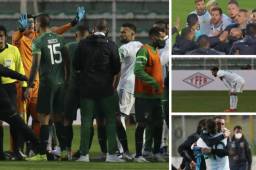 Te presentamos las mejores imágenes que dejó la victoria de Argentina 2-1 ante Bolivia en La Paz. Al final del juego hubo bronca.