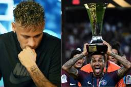 Dani Alves asegura que estaría feliz si Neymar llega a fichar por el PSG.