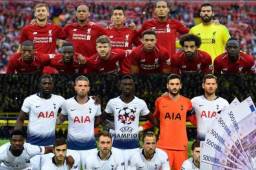 Increíble la diferencia entre ambos equipos que jugarán la final de la Champions League el sábado. El equipo de Pochettino ha gastado 164 millones de euros por la plantilla que tiene, mientras que el de Klopp, 385,5 millones