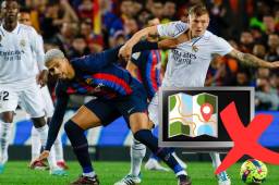 El Real Madrid (25 pts) encabeza LaLiga con un punto de ventaja sobre el Barcelona (24 pts), tercer clasificado.