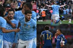 Bernardo Silva tuvo su venganza rápida tras su fallo de penal ante el Real Madrid y este sábado anotó el gol que lleva al City a la final de la FA CUP.