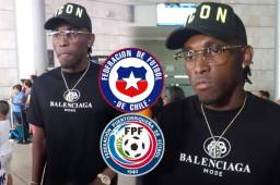 Alberth Elis llegó 'motivado' al aeropuerto Toncontín para prepararse con la Selección Nacional para los duelos con Puerto Rico, en Tegucigalpa y Chile, en San Pedro Sula.