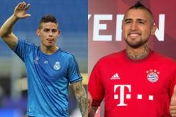 James contactó a Vidal para preguntar por el Bayern Munich.