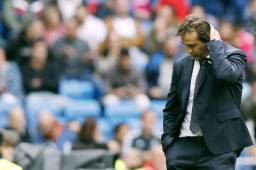 Julen Lopetegui podría salir hoy de la dirección técnica del Real Madrid.