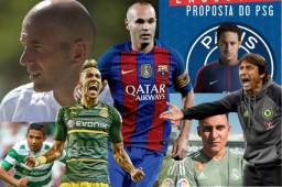 Atentos a los últimos movimientos en el fútbol de Europa, donde hasta los hondureños han sido noticia. Ojo con Neymar y los tres fichajes inesperado que ha pedido Zidane.