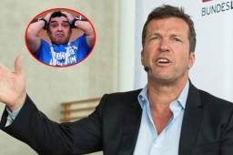Lothar Matthaus atizó contra Diego Maradona por sus bochornosos actos en Rusia.